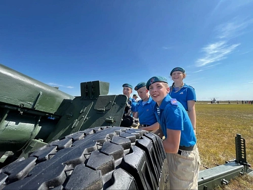 Самарский военно-патриотический клуб признали лучшим в ПФО